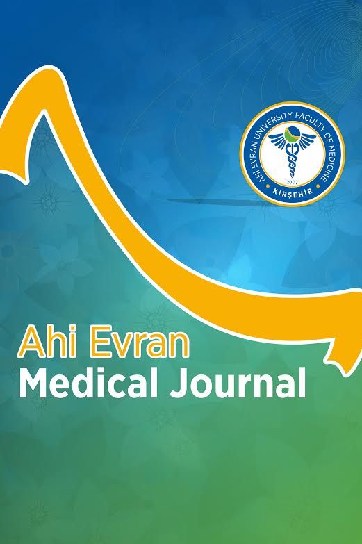Ahi Evran Medical Journal